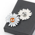 Fashion Brooches Daisy Enamel Pin Couples Custom Badges Clothes Backpack Jewelry Gift for Best Friends now I'm your daisy. 