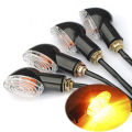 1PC 12V 10W Universal Motorcycle Turn Signal Lights Off-Road Vehicle Halogen Blinker Indicators LED Flasher Amber Lamps. 