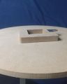 MDF wooden clock base (12 inches diameter) |10mm MDF sheet clock base |round MDF clock base for resin clock. 