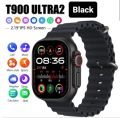 T900 Ultra Smartwatch - Fitness Tracking, Notifications & Long Battery - HD Display, Fitness Tracker, Waterproof, Heart Rate Monitor, Bluetooth Calling For Apple Watch.