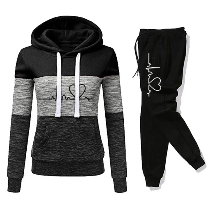 Women%20Tracksuit%20Printing%20Hooded%20Sweatshirt%20Sweatpant%20Color%20Block%20Versatile%20Casual%20Jogging%20Pullovers%20Sport%20Trousers%20Outfits%20S-3XL%20-%20Image%204