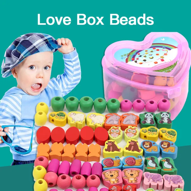 Wooden%20Lacing%20Beads%20Animals%20Blocks%20Heart-Shape%20Box%20Threading%20Educational%20Toy%20-%20Image%203