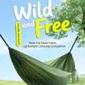 Camping Hammock Portable Lightweight Hammock with Storage Bag & Ropes for Backpacking Hiking Travel Outdoor Camping Gear.
