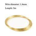 1-100m Brass Craft Wire 0.1mm-3mm, Jewelry Making String, Beading Cord, Wire Wrapping, DIY Handmade Craft Supplies. 