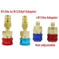 R1234YF to R134A Quick Connector Adapter, Splice Connector Hose Adapter for AC Charging of Automotive Air Conditioner. 
