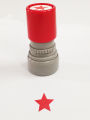 Red five-pointed star stamp encourage children teaching stamp Award stamp automatic ink school teachers family use. 