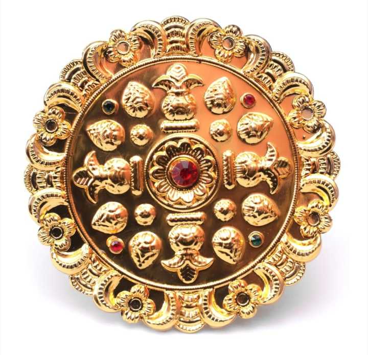 Panchadhatu Sirful With Colorful Stone !! Head Ornament !! Gurung Cultural Jeweller ~Sirful !! Color Guarantee !!