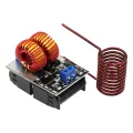 120W Mini ZVS Heating Machine DC 5-12.0V Input Voltage Induction Heater High Frequency Power Supply Module. 