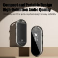 Famue Keychain Voice Recorder: Professional Noise Reduction, Voice-Activated, Compact, Portable, Auto-Save, Scheduled, Lawyers. 
