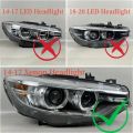 BAVISS New Bi Xenon Angel Eyes yellow DRL Module 63117263051 For BMW F80 M3 F32 F33 F36 420i 428i M4 Lights RED BLUE 1305715084. 