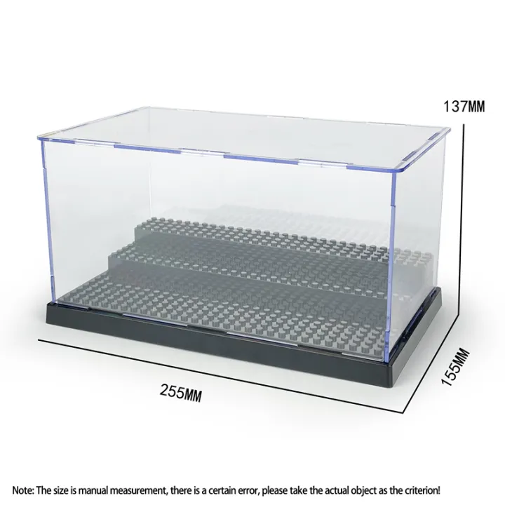 Display%20Box%20Container%20Dustproof%20Transparent%20Cover%20Accessory%20Base%20Set%20City%20DIY%20Model%20Building%20Blocks%20Bricks%20Toy%20For%20Children%20%20-%20Image%204