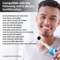 Replacement Toothbrush Heads For Oral B Braun Electric Toothbrushes, Black Bamboo-Charcoal Infused Bristles Refills For Oralb.
