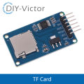 Mini Micro SD TF Card Storage Expansion Board Memory Shield Module SPI interfaces with level converter chip 5V/3.3V for Arduino. 