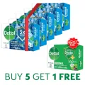 (Buy 5 Get 1 Free) Dettol Icy Cool Soaps 120gmX5, Get 1 Original Germ Defence Soap (120gm) FREE. 