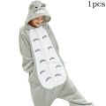 Totoro Onesies Cute Cartoon Animal Onesie Women Men Girls Boys Pajamas Slipper Funny Party Suit Winter Home Overall Costumes. 