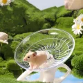 Small Pet Silent Running Practice Wheel Hamster Mouse Hedgehog Parrot Ideal Choice for Small Animals Quiet and Safe Choice. 