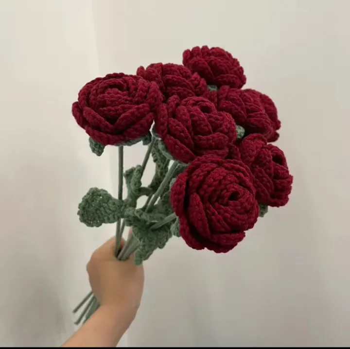 Handmade%20crochet%20rose%20with%20complementary%20wrapping/%20perfect%20for%20gifts/home%20decor/art%20lovers%20-%20Image%209