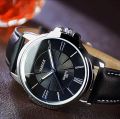 YAZOLI Brand Fashion Men Dress Watches Brown Leather Strap Casual Watch Men relogio Luxury Waterproof reloj hombre. 