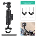 Motorcycle Handlebar Mount Aluminum Alloy Bike Holder For GoPro Hero 13 12 11 10 9 8 Insta360 DJI Osmo Action Camera Accessories.