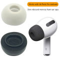Memory Foam Tips For Airpods Pro 2 Eartips Ear Buds Replacement Tip Air Pods Cushion Pads Accessories.