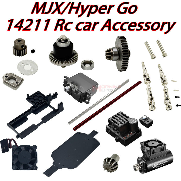 MJX Hyper Go RC Car Parts Remote Control 14211 Modified Accessories Battery Differential Shock AbsorberTire