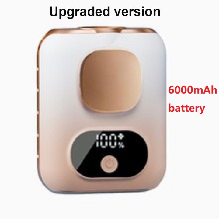 NEW%20Portable%20Waist%20Fan%206000mAh%20Neck%20Fan%20Powerful%20Wind%20for%20Home/Outdoor%20Cooling,%2012H%20Play,%2040000RPM,%20LED%20Display,%205%20Speeds,%20-%20Image%207