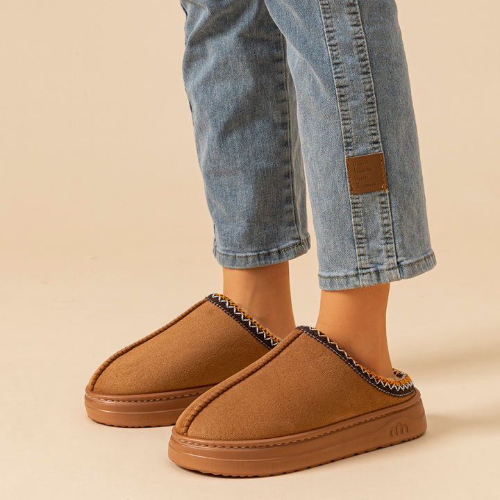 Winter%20Women's%20Slippers%20Boots%20Fashion%20Fuzzy%20Fur%20Anti-slip%20Soft%20Sole%20Outdoor%20Indoor%20Warm%20Comfort%20Men%20Plush%20Houseshoes%20Couple%20-%20Image%202