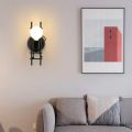 Modern Creative Climbing Man Wall Sconce Industrial Decor Wall Lamp Compatible with Bedroom Hallway Kid room Interior Lighting. 