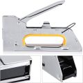 Staple Gun, Stainless Steel Construction Manual Staple Gun Heavy Duty Furniture. 