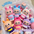 Random color plush squishy labubu crybaby cute soft squeeze play relax delivery from Thailand. 