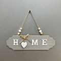 1Pc Wooden Door Sign Welcome Hang Up Welcome Guests in Front of The Door Home Decoration Sign Bow Creative Hang Up.