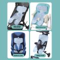 1PC Baby stroller cooling mat ice silk reclining mat cushion baby dining chair cooling mat summer safety seat sleeping mat.