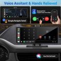 10/11.26 Inch 4K DVR Wireless CarPlay & Android Auto Dash Cam Bluetooth Audio GPS Navigation Dashboard Dual Lens Video Recorder. 