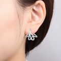 MISEFF 2025 925 Sterling Silver Simple Curve Hoop Earrings For Engagement Wedding Party Birthday  Silver Jewelry Hoops Women. 