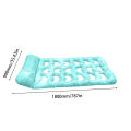 Inflatable Pool Float Lounger with Headrest Floating Lounger Air Mattress PVC Swimming Pool Air Mattress for Swimming Pool Party. 