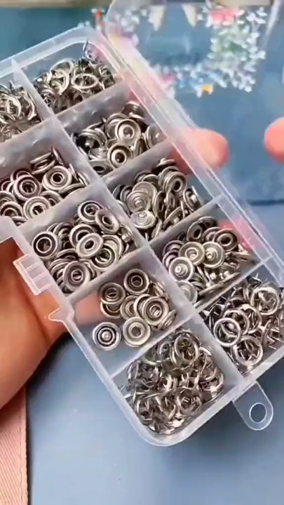 High Quality Hand Press Tich Button Machine with Metal Snap Buttons ...