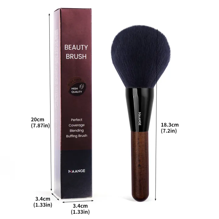 MAANGE%20Makeup%20Brush%20Professional%20Powder%20Brush%20Large%20Soft%20Dense%20Bristle%20Blush%20Blending%20Cosmetic%20Makeup%20Brushes%20Tool%20for%20Beauty%20-%20Image%202