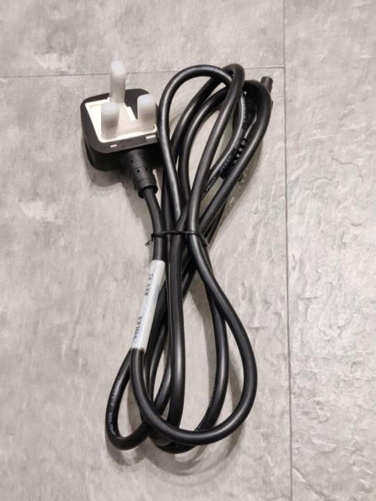 NEW 1.8m 13A UK Plug Laptop Power Cable