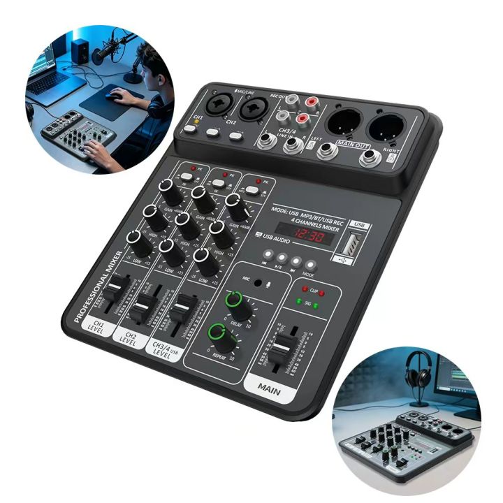 4%20Channel%20Audio%20Mixer%2048V%20Phantom%20Power%20USB%20Studio%20Sound%20Mixers%20Bluetooth%20DJ%20Console%20Mixing%20for%20Karaok%20-%20Image%202