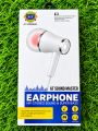 AT Original AT Sound Master Earphone – HiFi Stereo Sound & Super Bass Wired Earphones
Premium In-Ear Earphones with Built-In Microphone & Clear Sound Quality
Super Bass Handsfree for Music, Gaming, Calls & Everyday Audio Entertainment
Comfortable Wired Ea. 