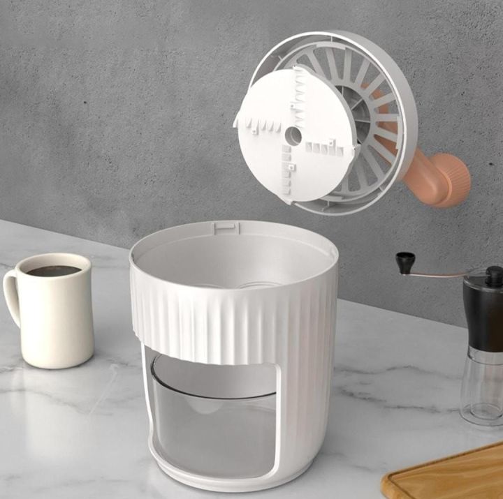 Manual Ice Crusher ice shaver Machine Gola Maker For Home Easy To Use