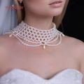 Tenoor Luxury New Pearl Necklace Woman Trend Collarbone Chain Luxuoso Bridal Special Necklace. 