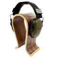 Headphone Stand U-Shaped Wooden, Wooden Headphone Stand Desktop Headphone Display Stand, Suitable for Almost All Headphones..