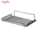 Router placement rack TV set-top box storage rack wall perforated wall bracket WiFi storage box bracket. 