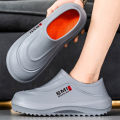 EVA Men Casual Shoes Fashion WaterProof Non-Slip Chef Shoes Lightweight Sandals Garden Clogs Comfort Slip on Nurse Doctor Shoes. 