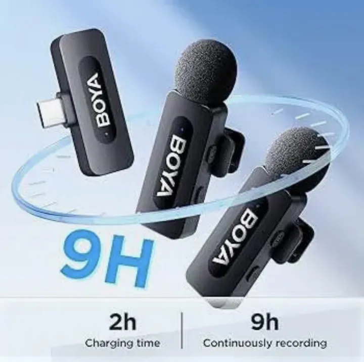 BOYA BY-V20 Wireless Microphone System with USB Type C | Daraz.pk
