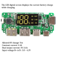 18650 Charging Board Dual USB 5V 2.4A Mobile Power Bank Module 186 50 Lithium Battery Charger Board Circuit Protection. 