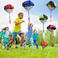 6/12PCS Parachute Toy Tangle Free Outdoor Flying Parachute Hand Throw Flying Toys for Spring Children's Day Kids Party Favors. 