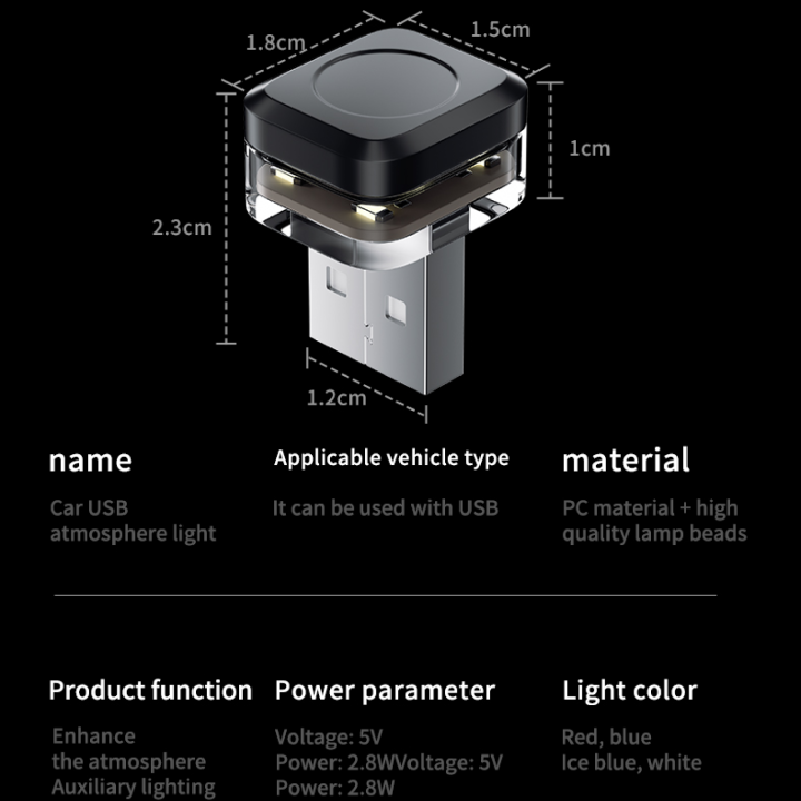 1x%20Car%20USB%20LED%20Light%20Mood%20Lamp%20Plug%20Play%20Universal%20LED%20Interior%20Atmosphere%20Light%20Auto%20Reading%20Lamp%20Decorations%20Decorative%20Strip%20-%20Image%204