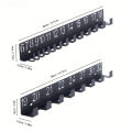 Wrench Screw Organizer Home Wall-mounted Storage Rack With Numbered Slots Tool Organizer Hooks Pliers Screwdriver Holder SHIDWJ. 